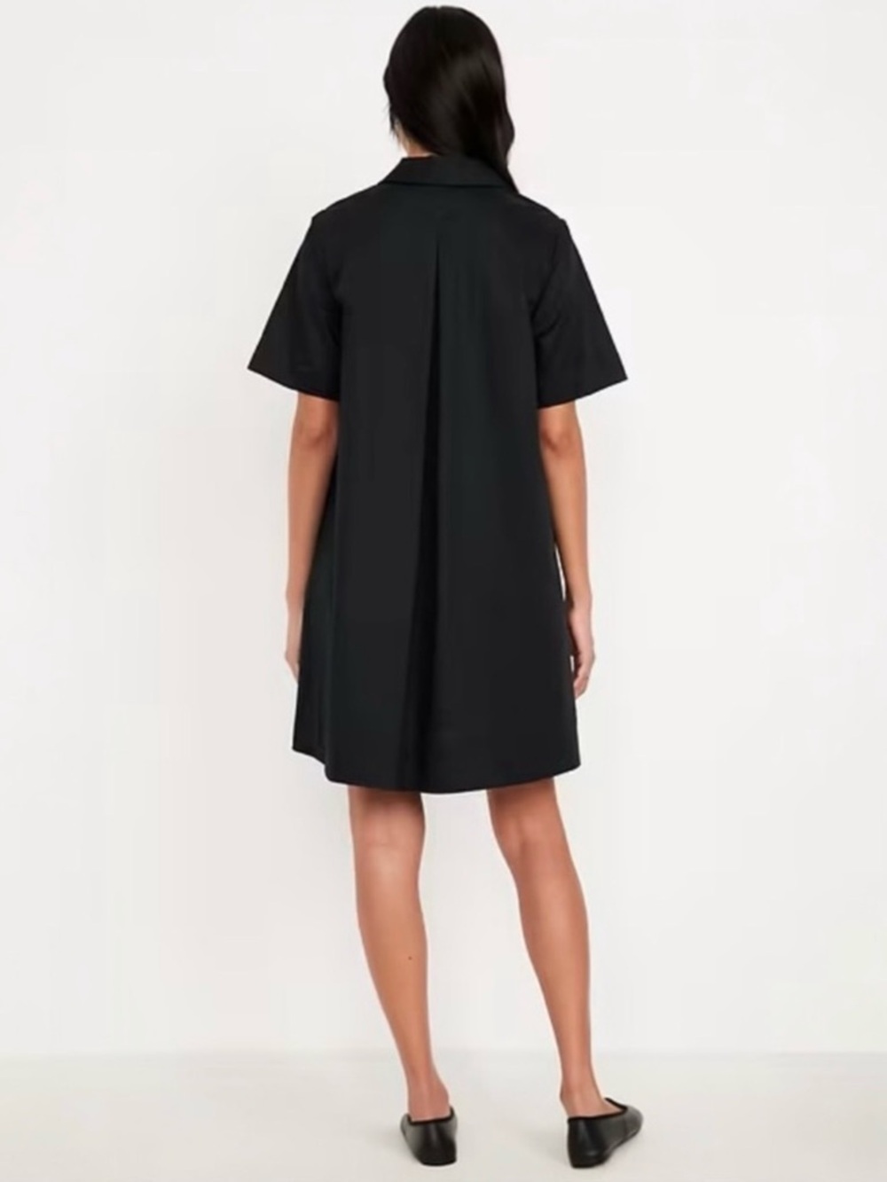 Old Navy Mini Poplin Shirt Dress NWT LARGE - Picture 4 of 8